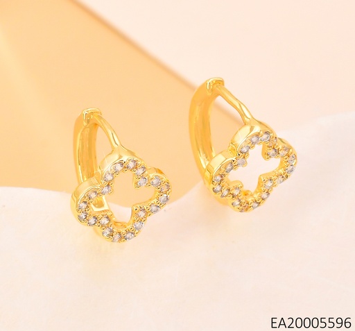 [EA20005596] ARETES HUGGIES CROQUI ZIRC. VAN CLEEF EE4106-9