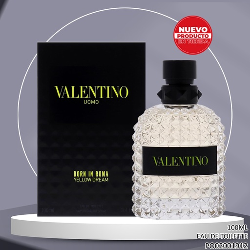 [PO02001912] PERFUME VALENTINO UOMO YELLOW DREAM EDT 100ML
