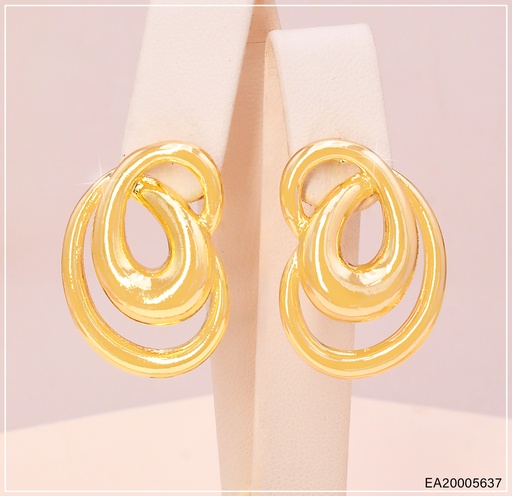 [EA20005637] ARETES DOR OVALOS ENTRELAZADOS EE4256-301