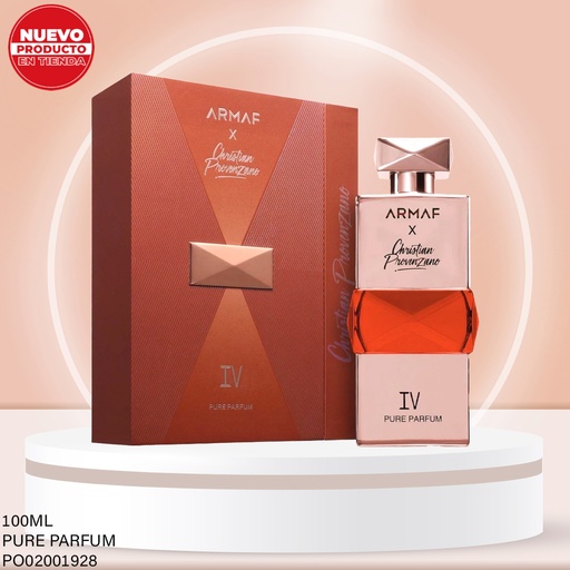 [PO02001928] PERFUME CHRISTIAN PROVENZANO X ARMAF IV PURE PARFUM 100ML