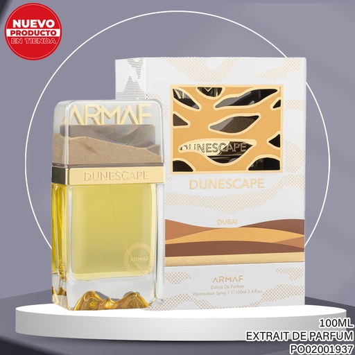 [PO02001937] PERFUME DUNESCAPE DUBAI ARMAF EXTRAIT DE PARFUM 100ML