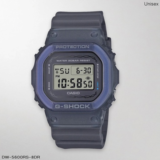 [DW-5600RS-8DR] RELOJ CASIO G-SHOCK DIGITAL DW-5600RS-8DR RESINA NEGRO