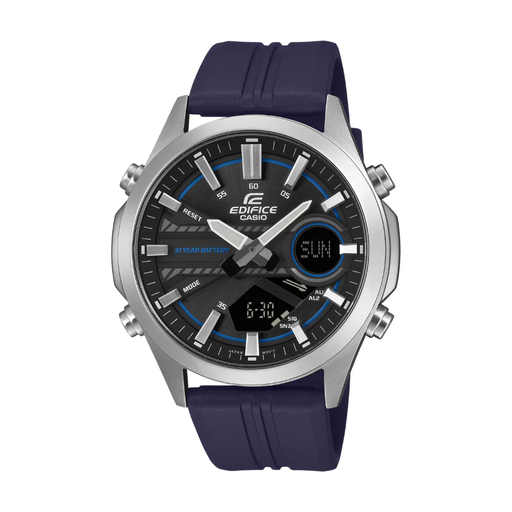 [EFV-C120P-1A2DF] RELOJ CASIO EDIFICE ANALOGO EFV-C120P-1A2DF CUERO NEGRO
