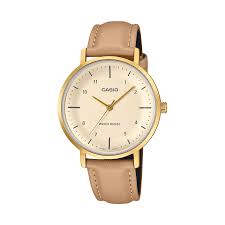 [LTP-VT03GL-4BDF] RELOJ CASIO ANALOGO LTP-VT03GL-4BDF CUERO CAFE