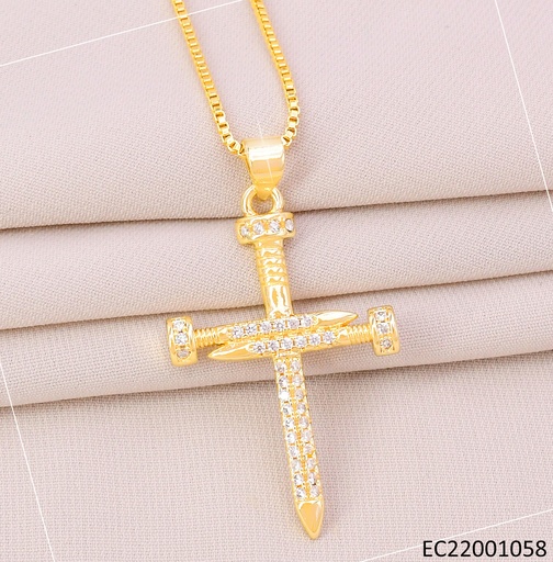 [EC22001058] CADENA D/P DIJES CLAVOS/CRUZ N6675-766