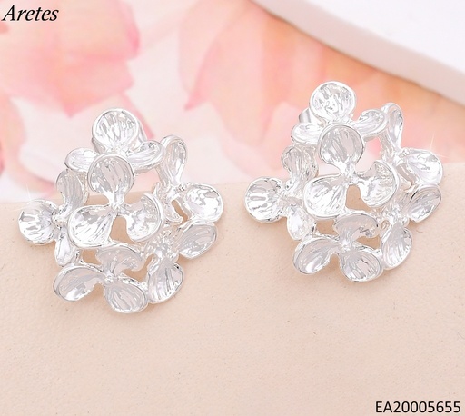 [EA20005655] ARETES PLAT 6 FLORES 3 PETALOS EE4273-301