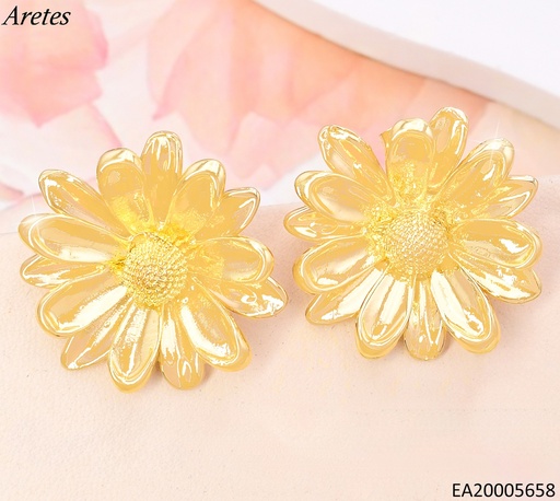 [EA20005658] ARETES DOR FLOR MARGARITA EE4274-301