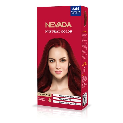 [CN01000076] TINTE NEVADA CASTAÑO CLARO ROJO INTENSO NV04538