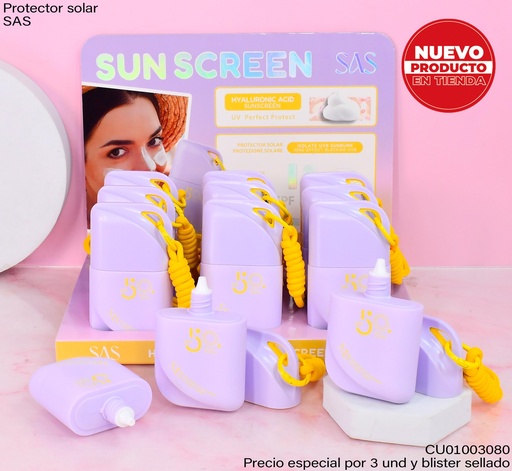 [CU01003080] BLOQUEADOR SOLAR 50 SPF ACIDO HYALURONICO SAH220-1