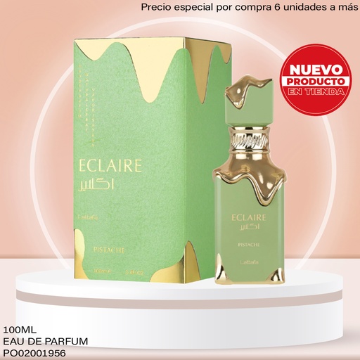 [PO02001956] PERFUME ECLAIRE LATAFFA PISTACHE 100ML