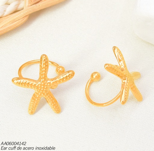 [AA06004142] ARETES EAR CUFF ESTRELLA MAR EA1329-45 012026