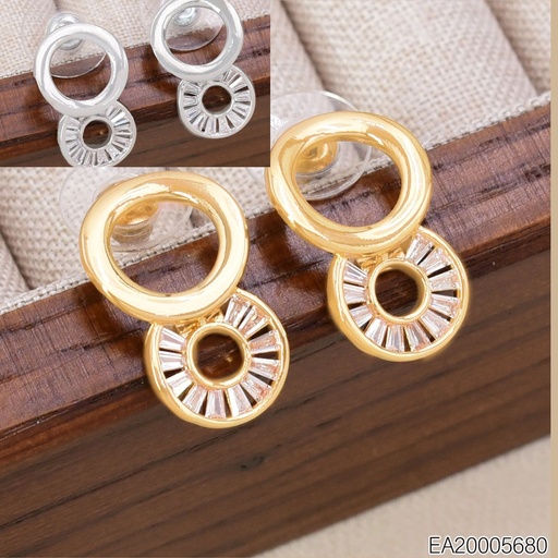 [EA20005680] ARETES DOR/PLA CIRCULO ZIRC. EE4877-6 012026