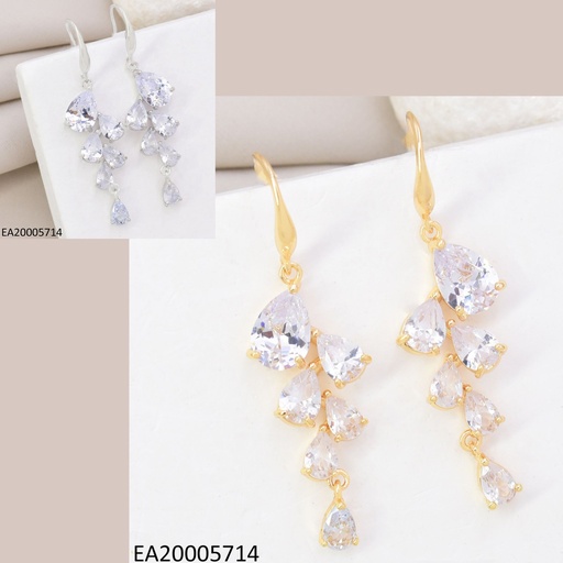 [EA20005714] ARETES DOR/PLAT GOTA ZIRC. COLGANTE EE4915-6 012026