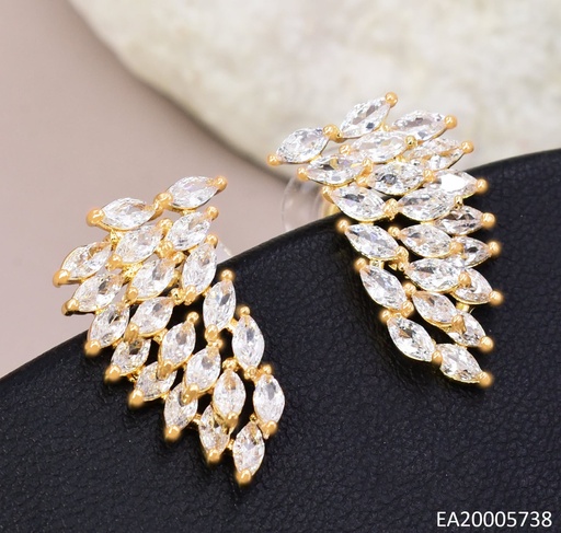 [EA20005738] ARETES DOR/PLA ALA ZIRC. HOJA EE4939-6 012026