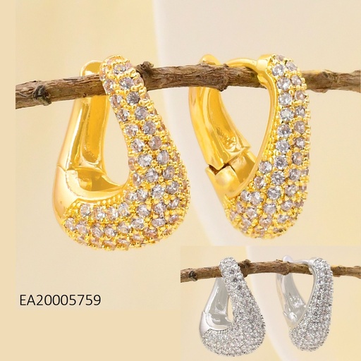 [EA20005759] ARETES DOR/PLA "U"  ZIRC. EE4961-6 012026
