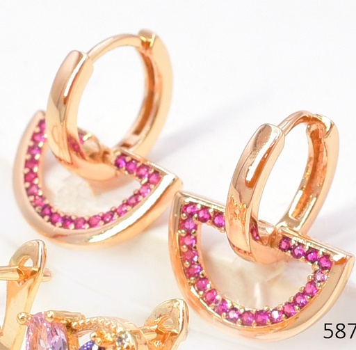 [EA20005872] ARETES DOR. HUGGIES MEDIO CIRC. ZIRC.ROSA EE5674-291 012026 (CM)