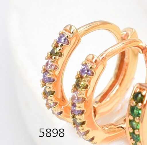 [EA20005898] ARETES DOR.  HUGGIES ZIRC.  LILA EE5723-291 012026 (CM)