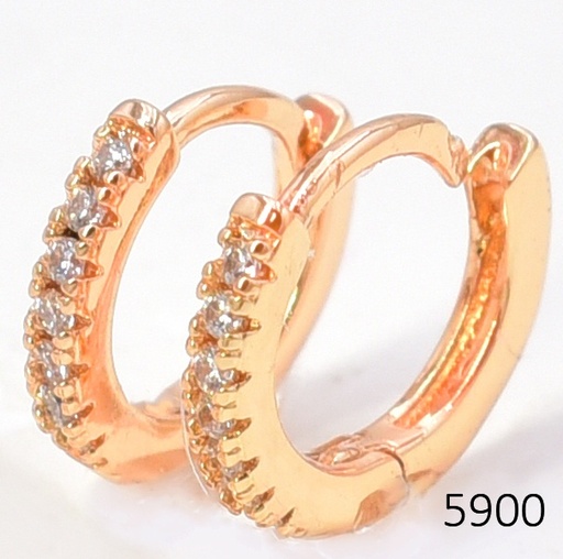 [EA20005900] ARETES DOR. HUGGIES  ZIRC. CRISTAL EE5725-291 012026 (CM)
