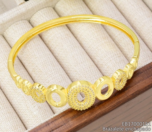 [EB17000151] BRAZALETE OV. ZIRC. BE1195-217 012026