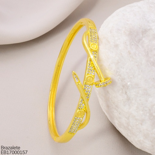 [EB17000157] BRAZALETE CLAVO/ZIRC. BE1201-217 012026