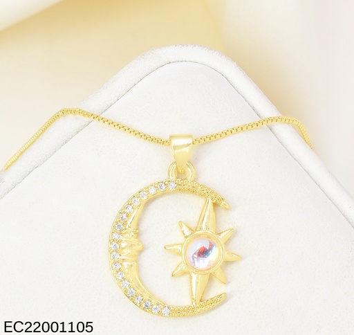 [EC22001105] CADENA LUNA ZIRC. ESTRELLA CENTRO TORNASOL CCE606-294 012026