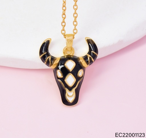 [EC22001123] CADENA CABEZA DE TORO C/NEGRO CE626-426 012026