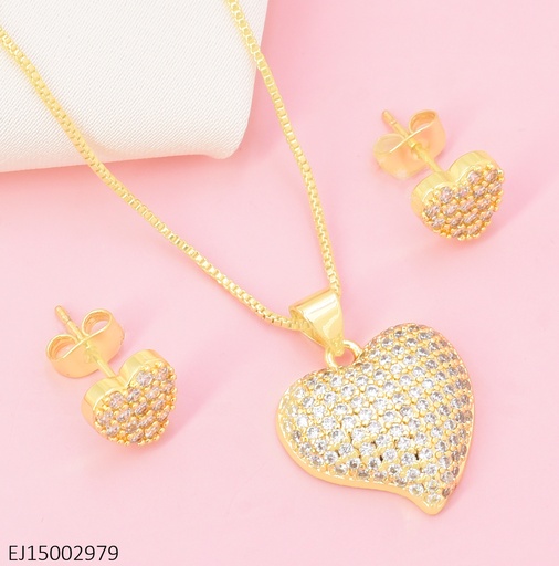 [EJ15002979] JUEGO CORAZON/ZIRC. SE1468-9 012026