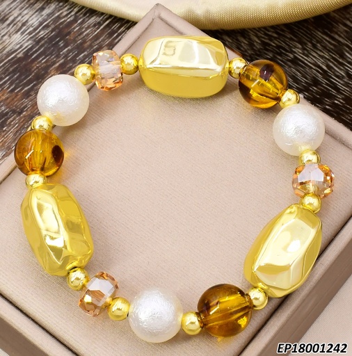 [EP18001242] PULSERA PELOTA/OV DORADO CCB BE1151-437 012026