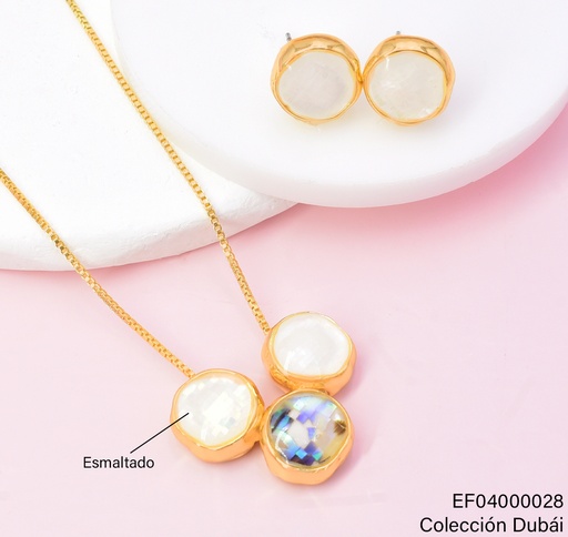 [EF04000028] SET DOR RD BLANCO / CENTRO COL. VARIOS FD25822