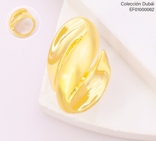 [EF01000062] ANILLO "Z" ANCHA LISA/MATTE FD25856