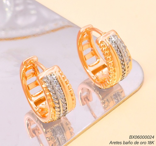[BX06000024] ARGOLLA BAÑO DE ORO 18K. XUPING TORN/ZIRC/TORN.TEYX-9313