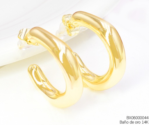 [BX06000044] ARGOLLAS BAÑO DE ORO 14K. XUPING INFLADA EE5259-427 012026