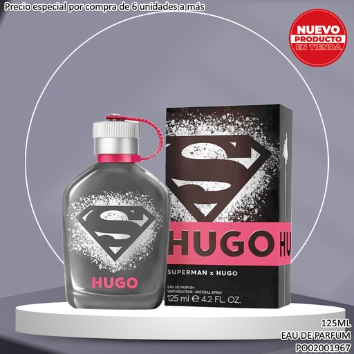 [PO02001967] PERFUME HUGO SUPERMANXHUGO BOSS 125ML EDP