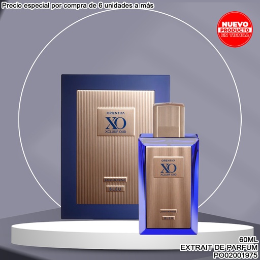 [PO02001975] PERFUME ORIENTICA XO XCLUSIF OUD BLEU EXTRAIT DE PARFUM 60ML