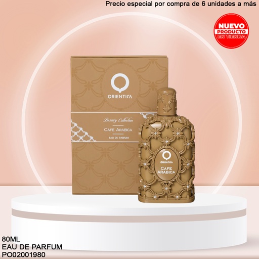 [PO02001980] PERFUME ORIENTICA LUXURY COLLECTION CAFE ARABICA EDP 80ML