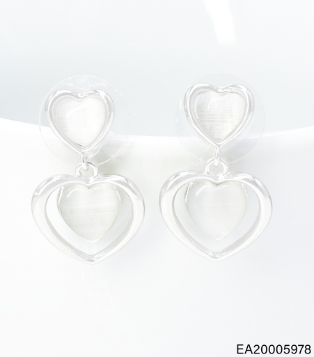[EA20005978] ARETES PLAT 2 CORAZONES VERT. EE4991-6 012026