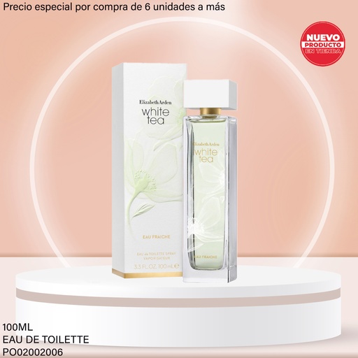 [PO02002006] PERFUME WHITE TEA EAU FRAICHE ELIZABETH ARDEN EDT 100ML