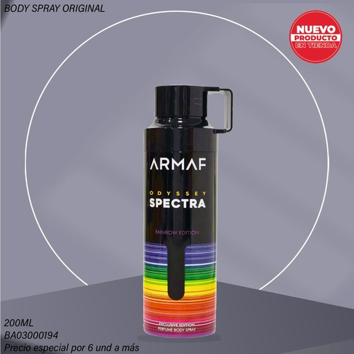 [BA03000194] BODY SPRAY ARMAF ODYSSEY SPECTRA RAINBOW 200ML