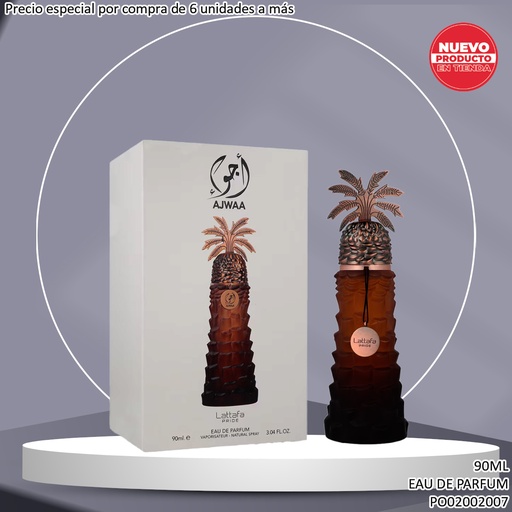 [PO02002007] PERFUME AJWAA LATTAFA PRIDE EDP 90ML