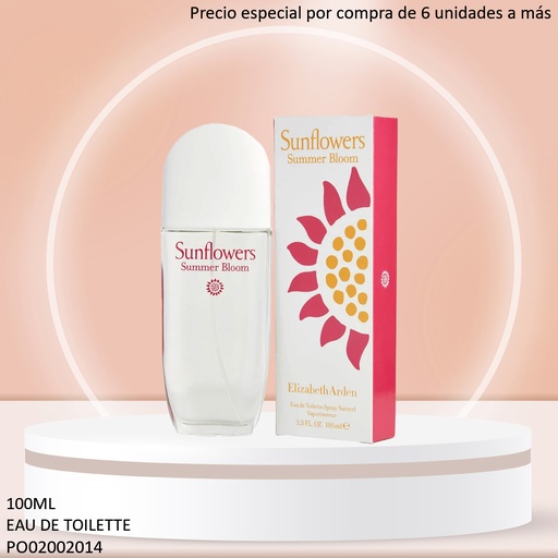 [PO02002014] PERFUME SUNFLOWER SUMMER BLOOM ELIZABETH ARDEN EDT 100ML