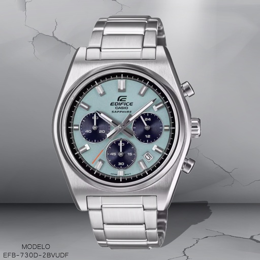 [EFB-730D-2BVUDF] RELOJ CASIO EDIFICE ANALOGO EFB-730D-2BVUDF METAL PLAT