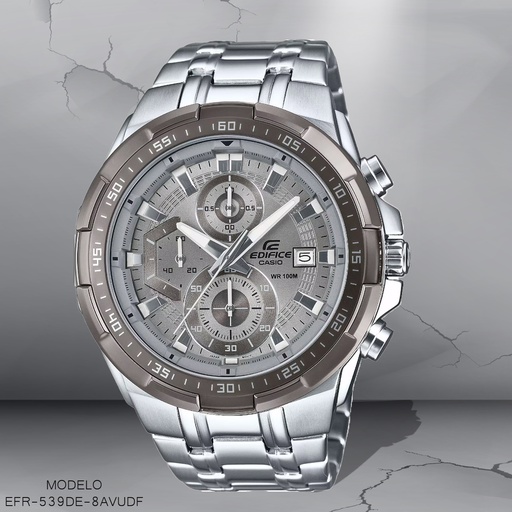 [EFR-539DE-8AVUDF] RELOJ CASIO EDIFICE ANALOGO EFR-539DE-8AVUDF METAL PLAT