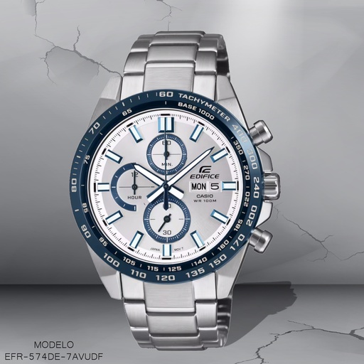 [EFR-574DE-7AVUDF] RELOJ CASIO EDIFICE EFR-574DE-7AVUDF METAL PLAT.