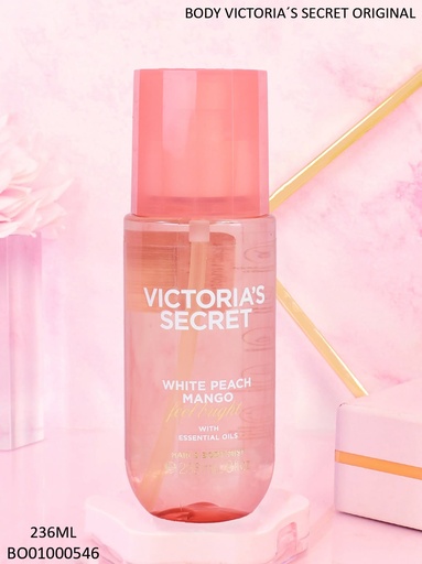 [BO01000546] BODY VICTORIA´S SECRET CAPILAR & CORPORAL WHITE PEACH MANGO FEEL BRIGHT 236ML