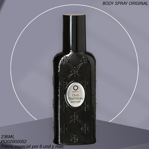 [PO02002052] BODY MIST ORIENTICA 236ML OUD SAFFRON OFS5942