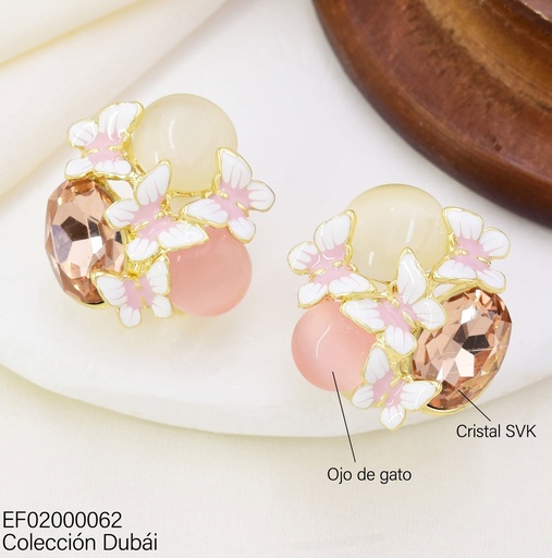 [EF02000062] ARETES 3 OV COL C/MARIPOSAS DIVISIONES FD25735