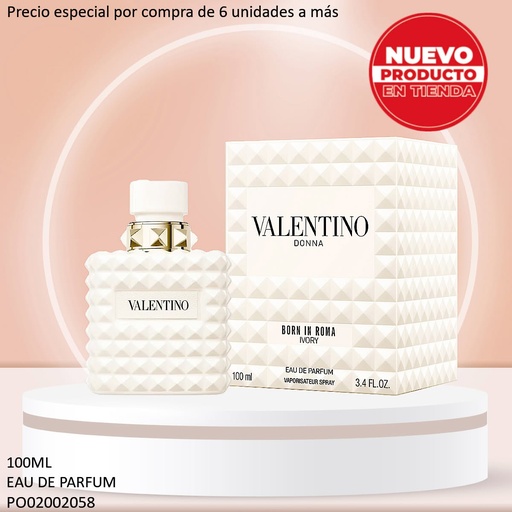 [PO02002058] PERFUME VALENTINO DONNA IVORY EDP 100ML
