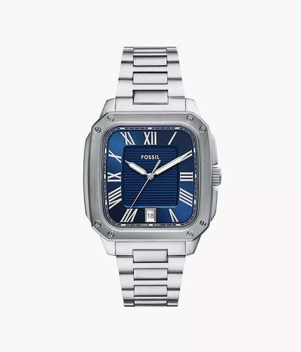 [RF03000326] RELOJ FOSSIL CROSBY CAB.FS6121 PLAT. FONDO AZUL