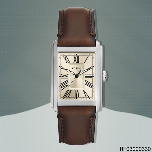 [RF03000330] RELOJ FOSSIL CARRAWAY CAB. FS6012 FAJA CAFE