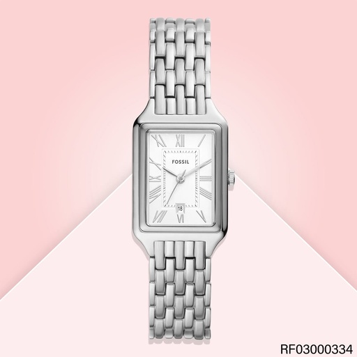 [RF03000334] RELOJ FOSSIL RAQUEL DAM. ES5221 PLAT.